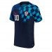 Kroatien Luka Modric #10 Fußballbekleidung Auswärtstrikot WM 2022 Kurzarm